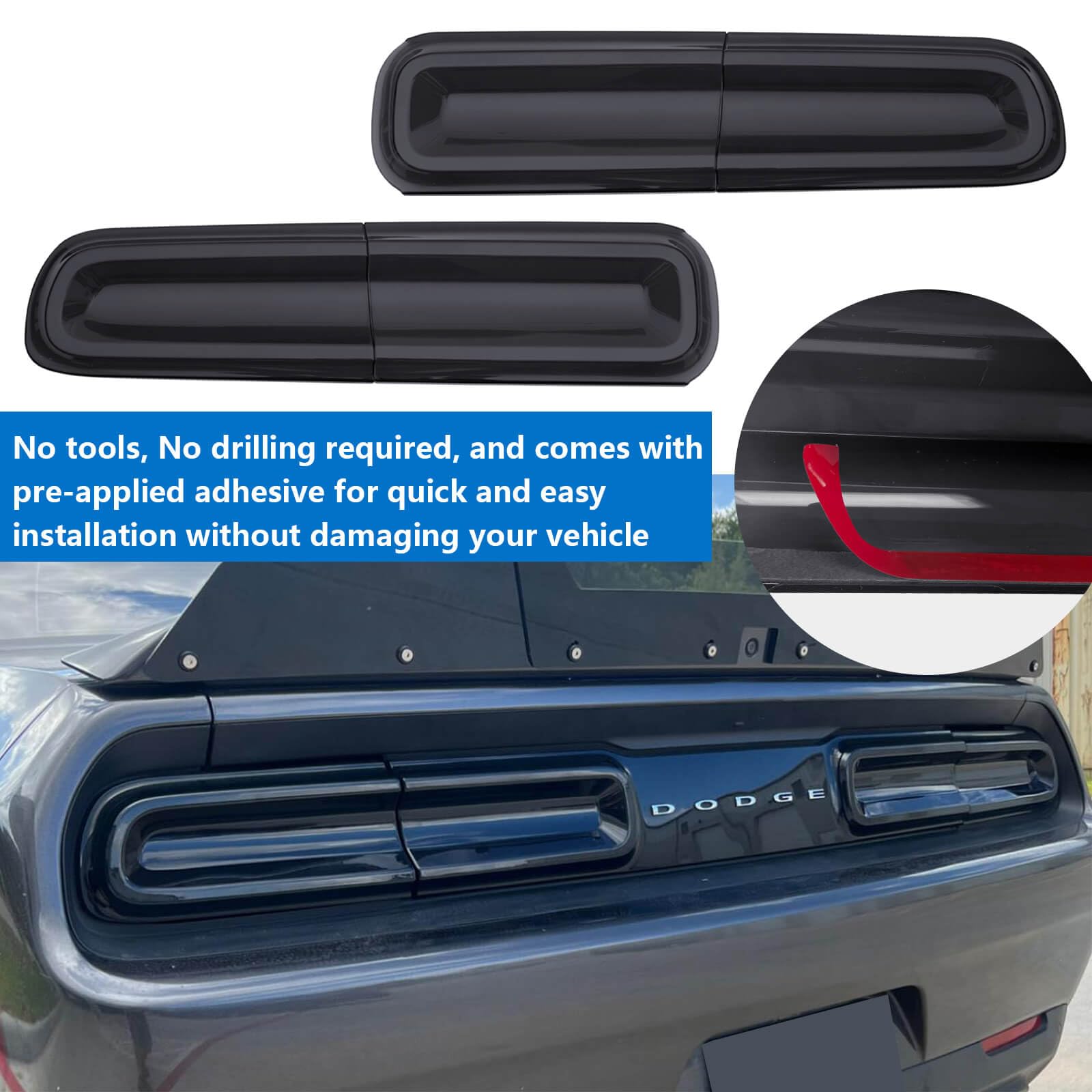 Amazon.co.jp: WildWell チャレンジャー テールライトカバー